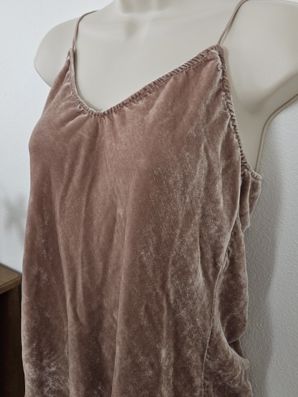 reformation blush velvet grunge goth whimsigoth boho indie urban tank cami top - Picture 5 of 8